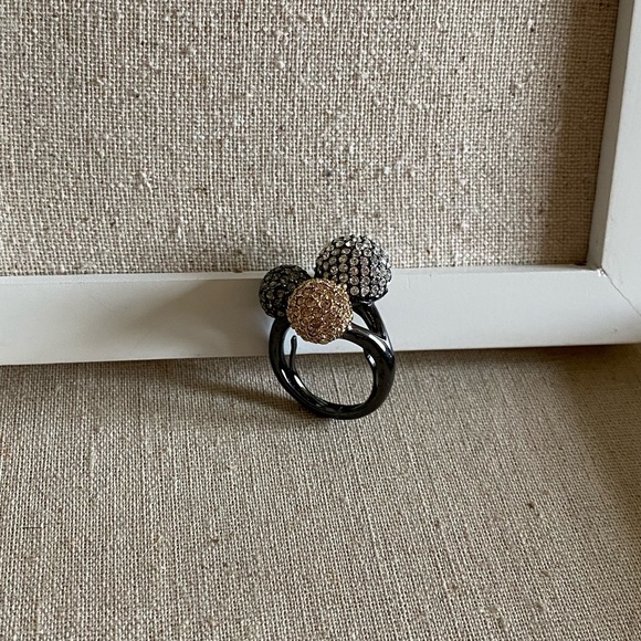 Stella & Dot Soirée Trio Ring - Picture 1 of 10